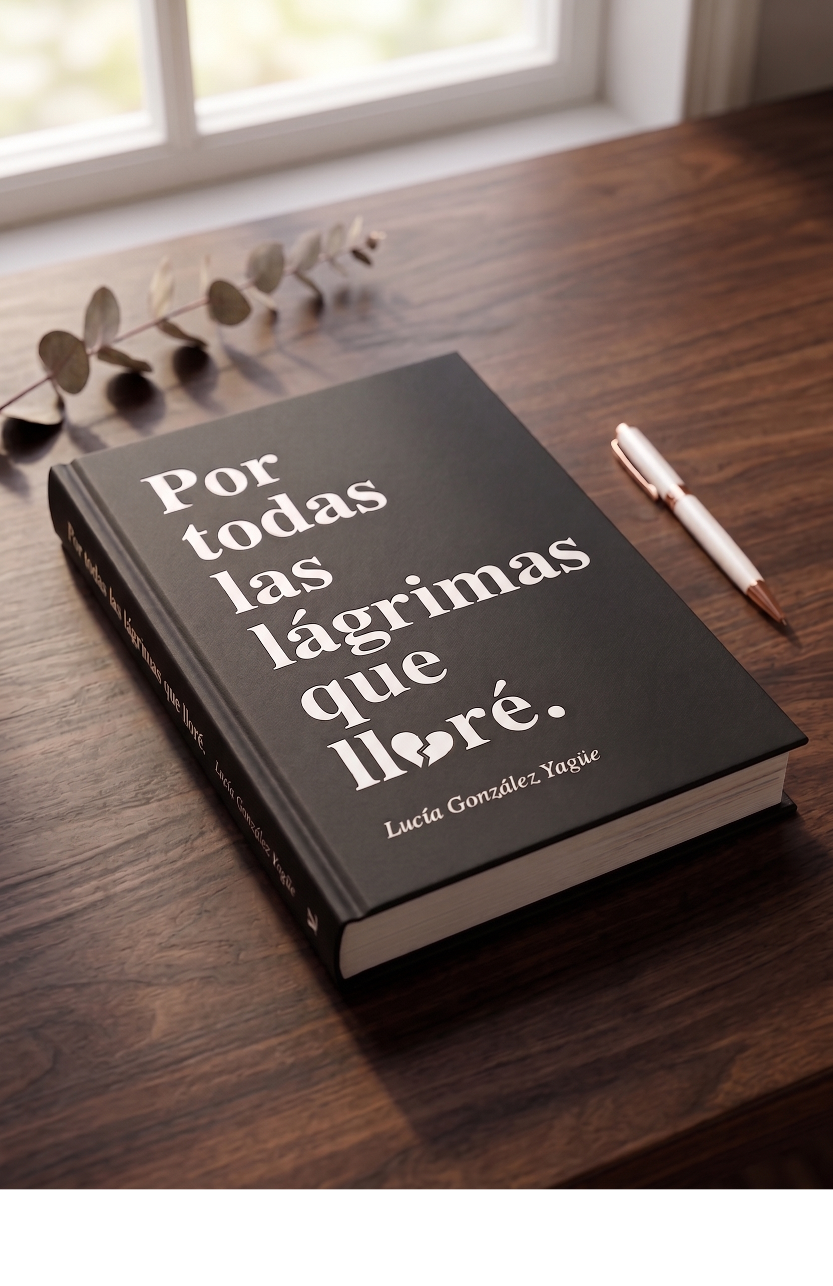 Por todas las lágrimas que lloré.